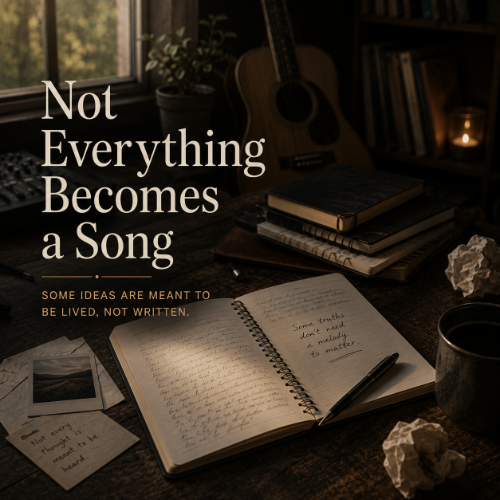 Not Everything Becomes a Song